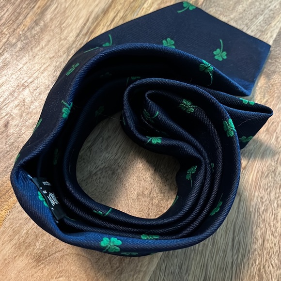 Vintage 60s RALPH MARLIN Shamrock Irish St Patrick's Day Tie Milwaukee USA NEW - Picture 10 of 12